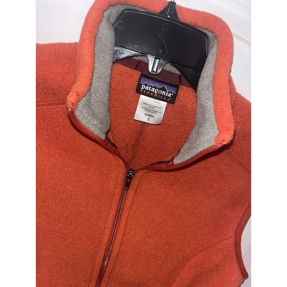PATAGONIA Synchilla Women’s Small Vest Fleece with Full-Zip